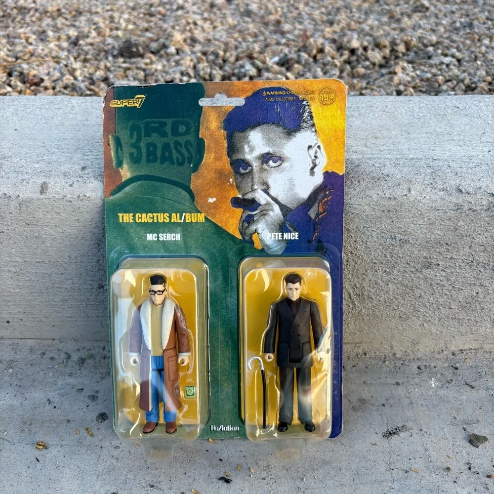 Super7 3rd Bass The Cactus Album MC Serch Pete Nice Figures Def Jam Hip Hop